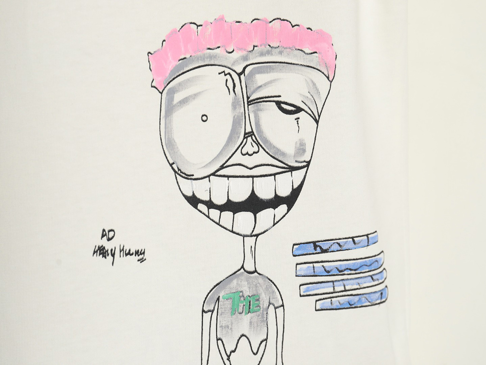 Ch**me He**ts graffiti cartoon short-sleeved t-shirt