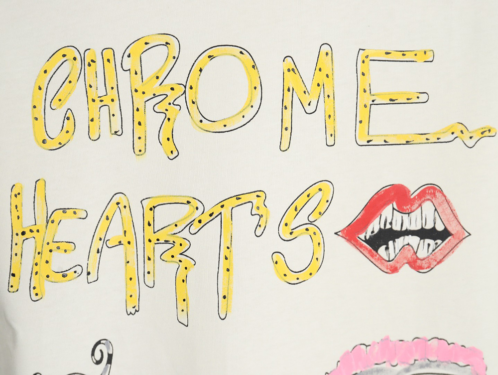 Ch**me He**ts graffiti cartoon short-sleeved t-shirt