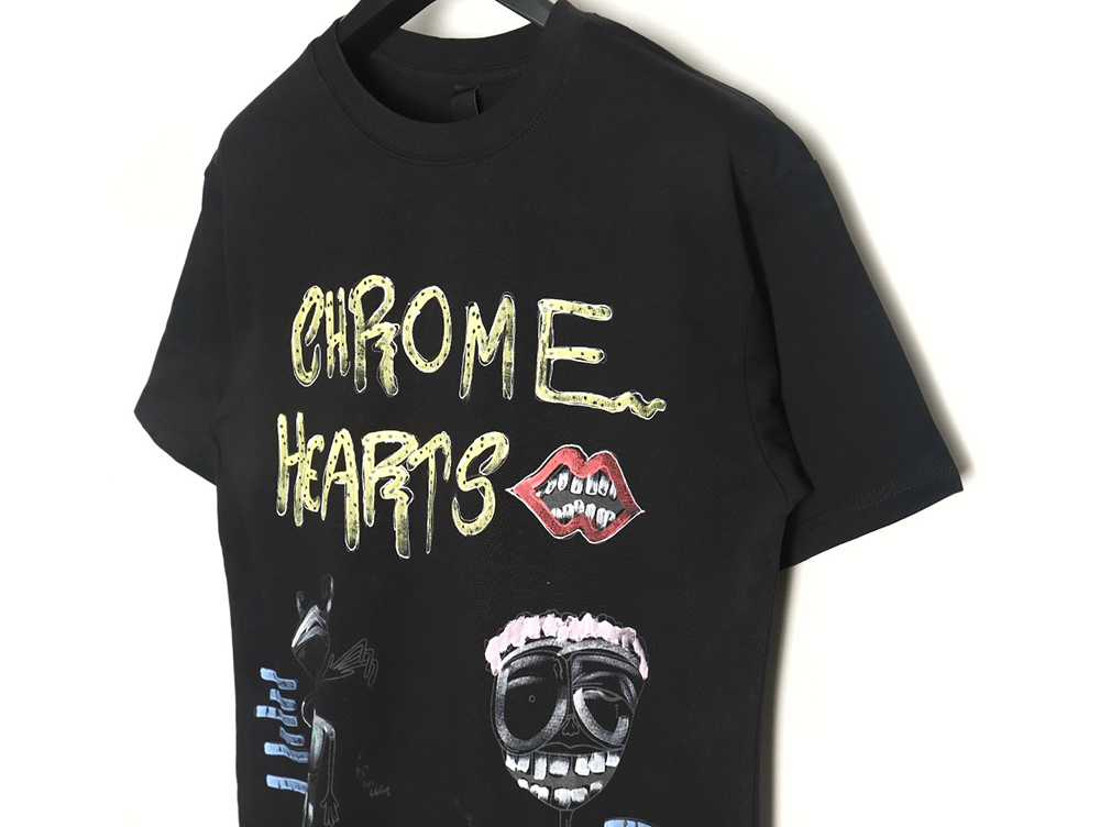 Ch**me He**ts graffiti cartoon short-sleeved t-shirt tsk1