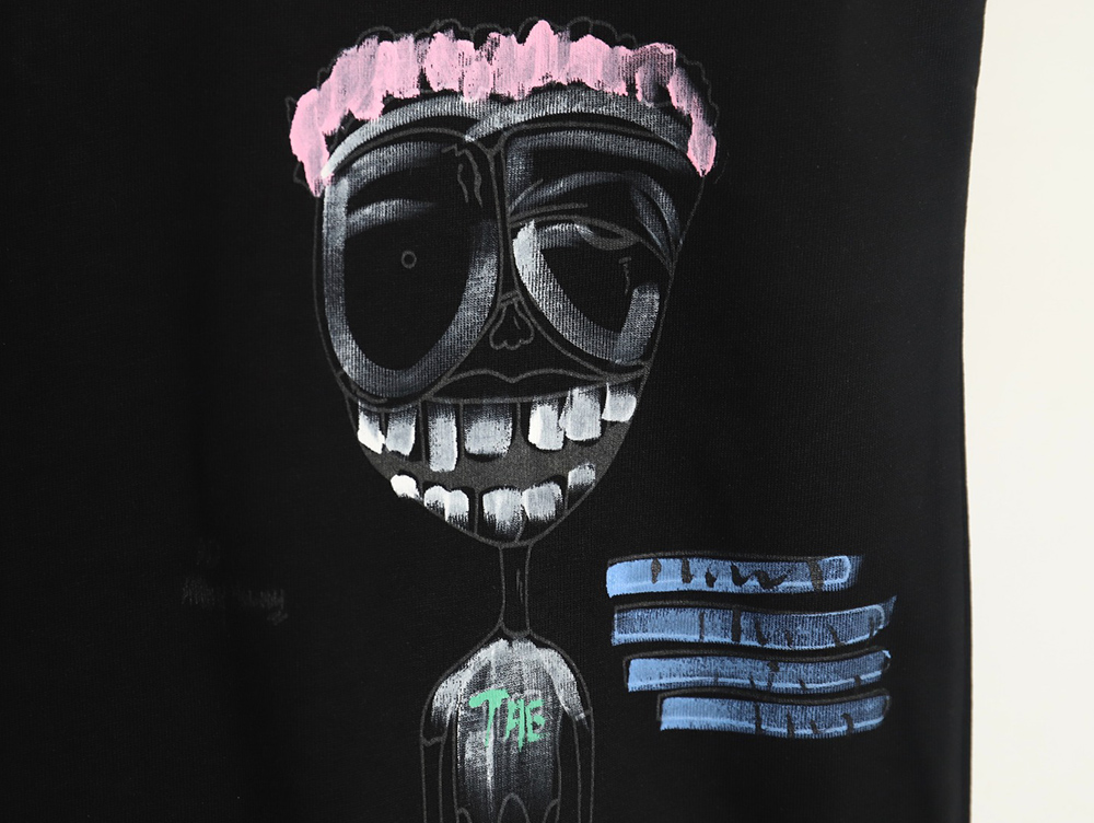 Ch**me He**ts graffiti cartoon short-sleeved t-shirt tsk1