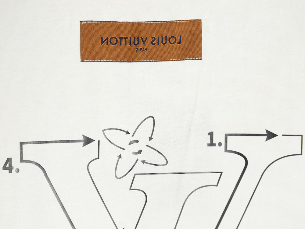 l0*is V*t0n small logo monogram short sleeve t-shirt