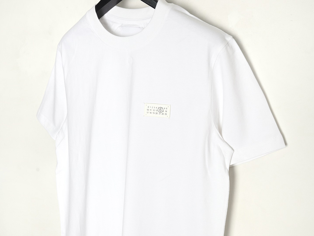 ma*s*n Ma*i*la leather label zhangzi short sleeve t-shirt