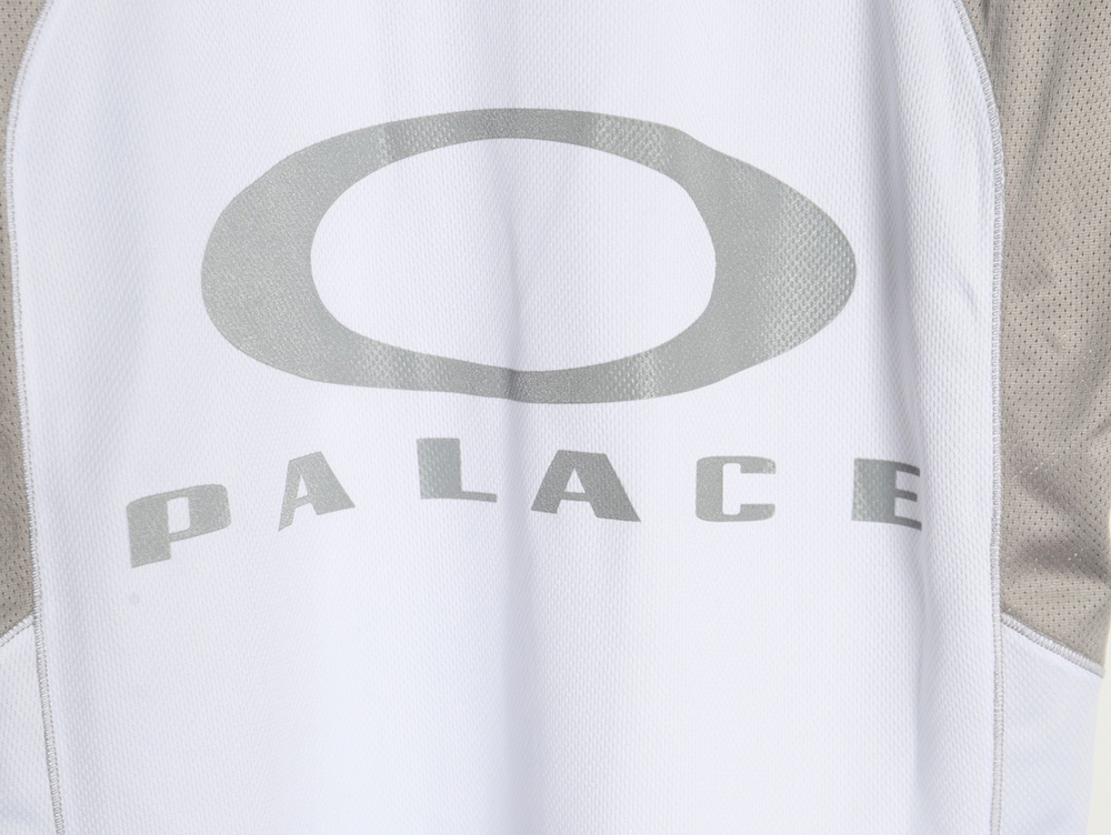 Palace & Oakley joint reflective mesh short-sleeve