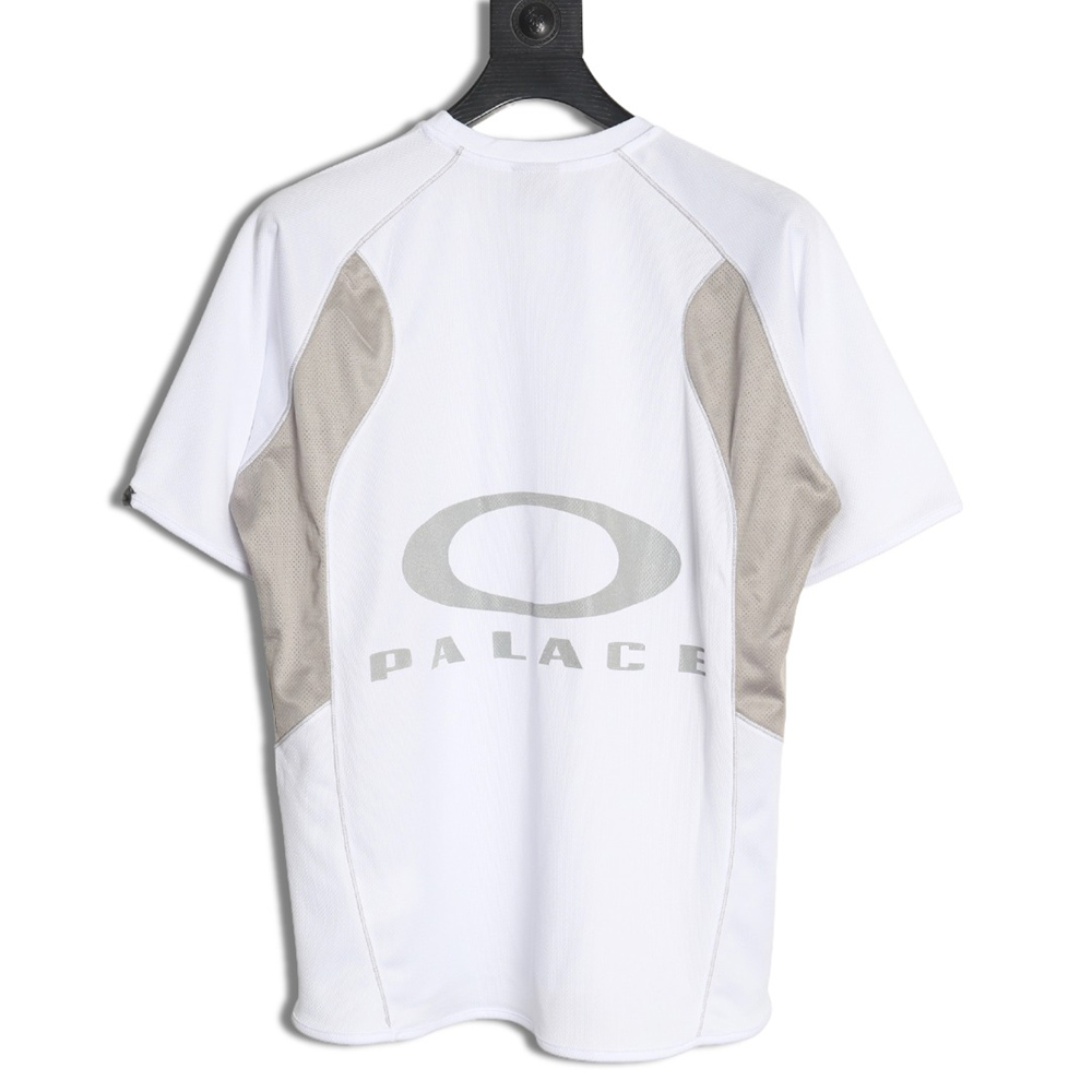 Palace & Oakley joint reflective mesh short-sleeve