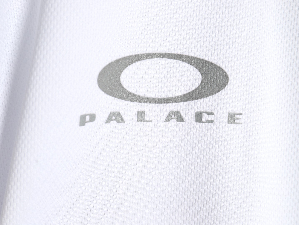 Palace & Oakley joint reflective mesh short-sleeve