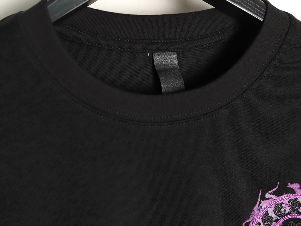 Ch**me He**ts purple horseshoe short sleeve t-shirt