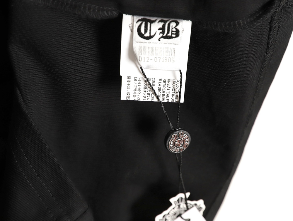 Ch**me He**ts purple horseshoe short sleeve t-shirt