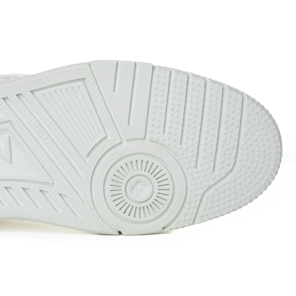 l0*is V*t0n trainer monogram  sneaker white