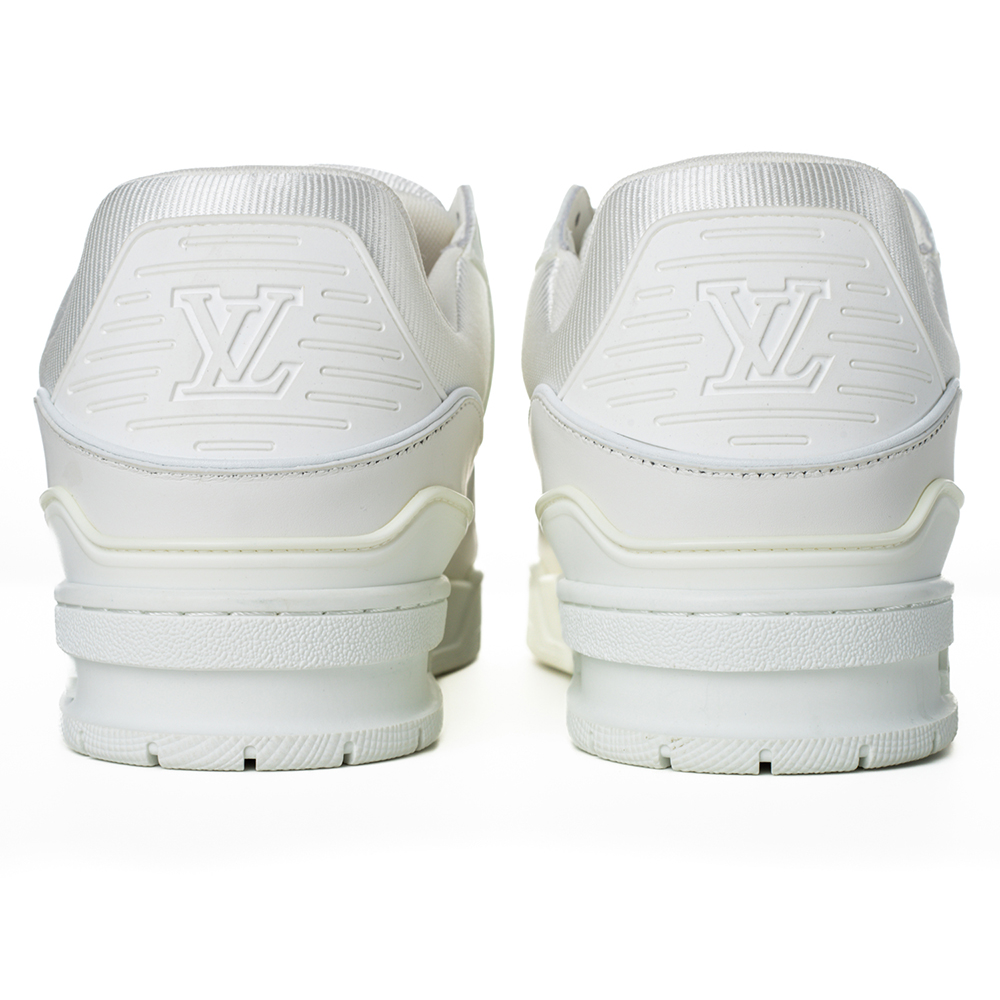l0*is V*t0n trainer monogram  sneaker white