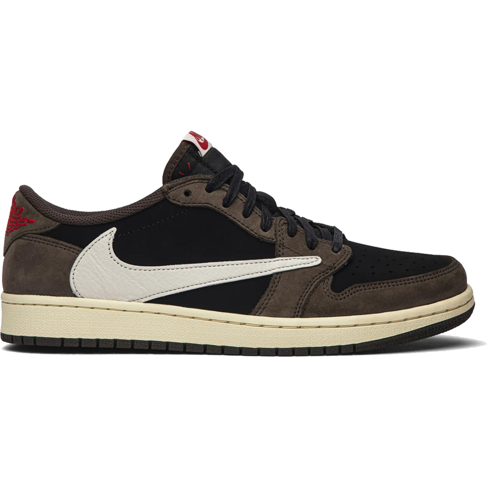 Little Kids''Travis Scott x Air Jordan 1 Low ''Mocha''