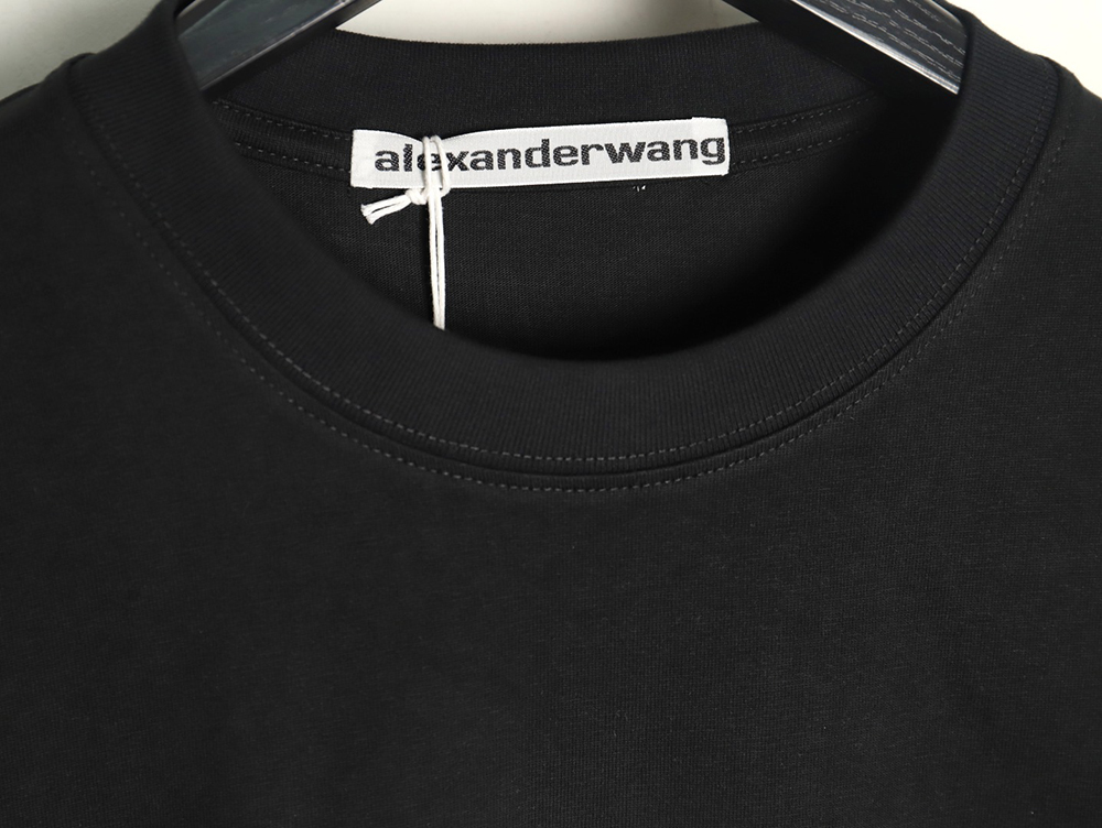 Alexander Wang Painted Lettering Short Sleeve T-Shirt TSK1