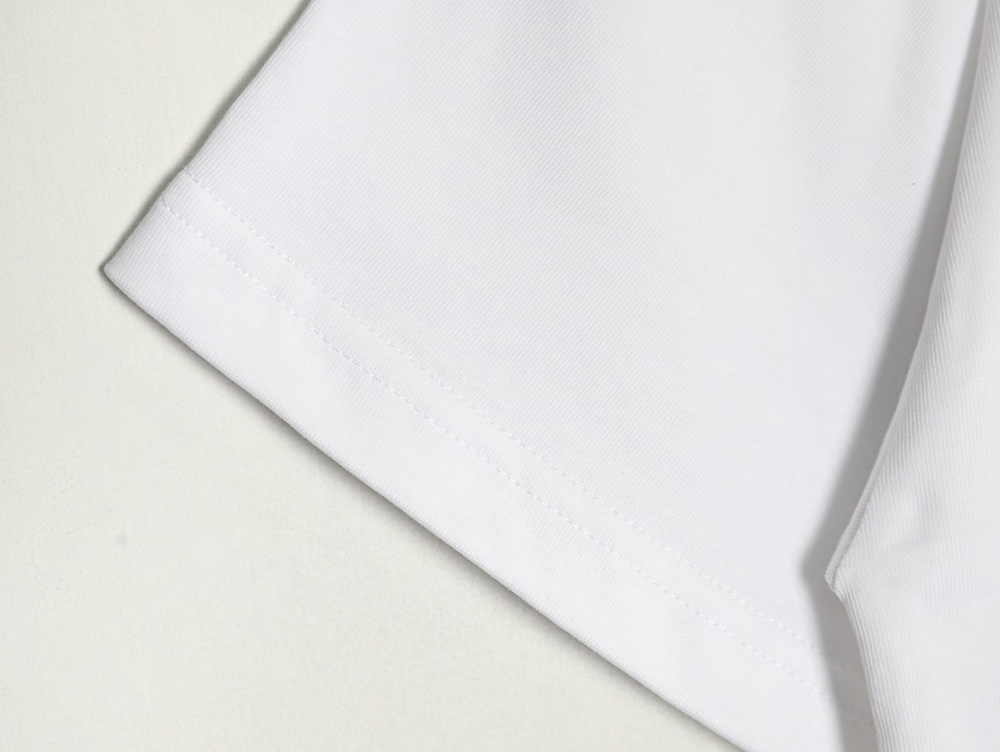 Givenchy four-square letter 3D printed short-sleeved T-shirt