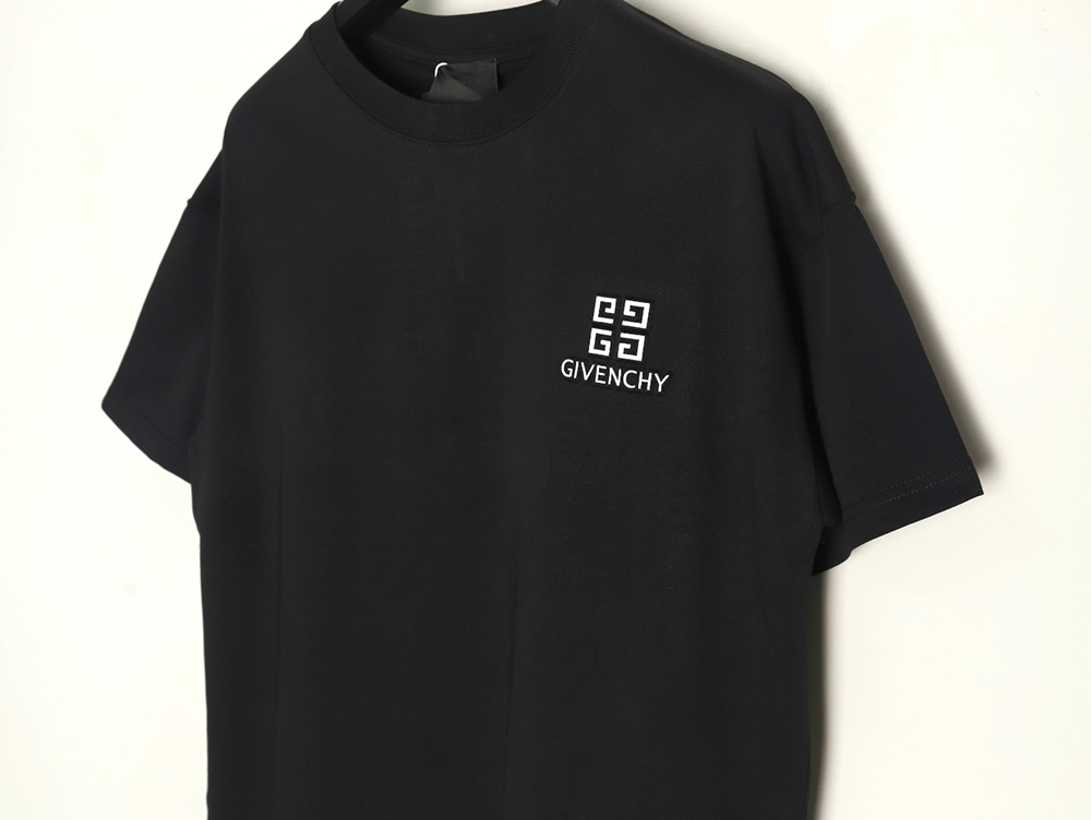 Givenchy four-square letter 3D printed short-sleeved T-shirt TSK1