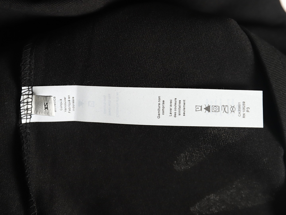 Lulu Lemon Lettering Logo Embroidered Short Sleeve TSK1