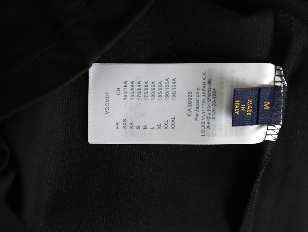 l0*is V*t0n four-leaf clover logo embroidered short-sleeved t-shirt tsk1