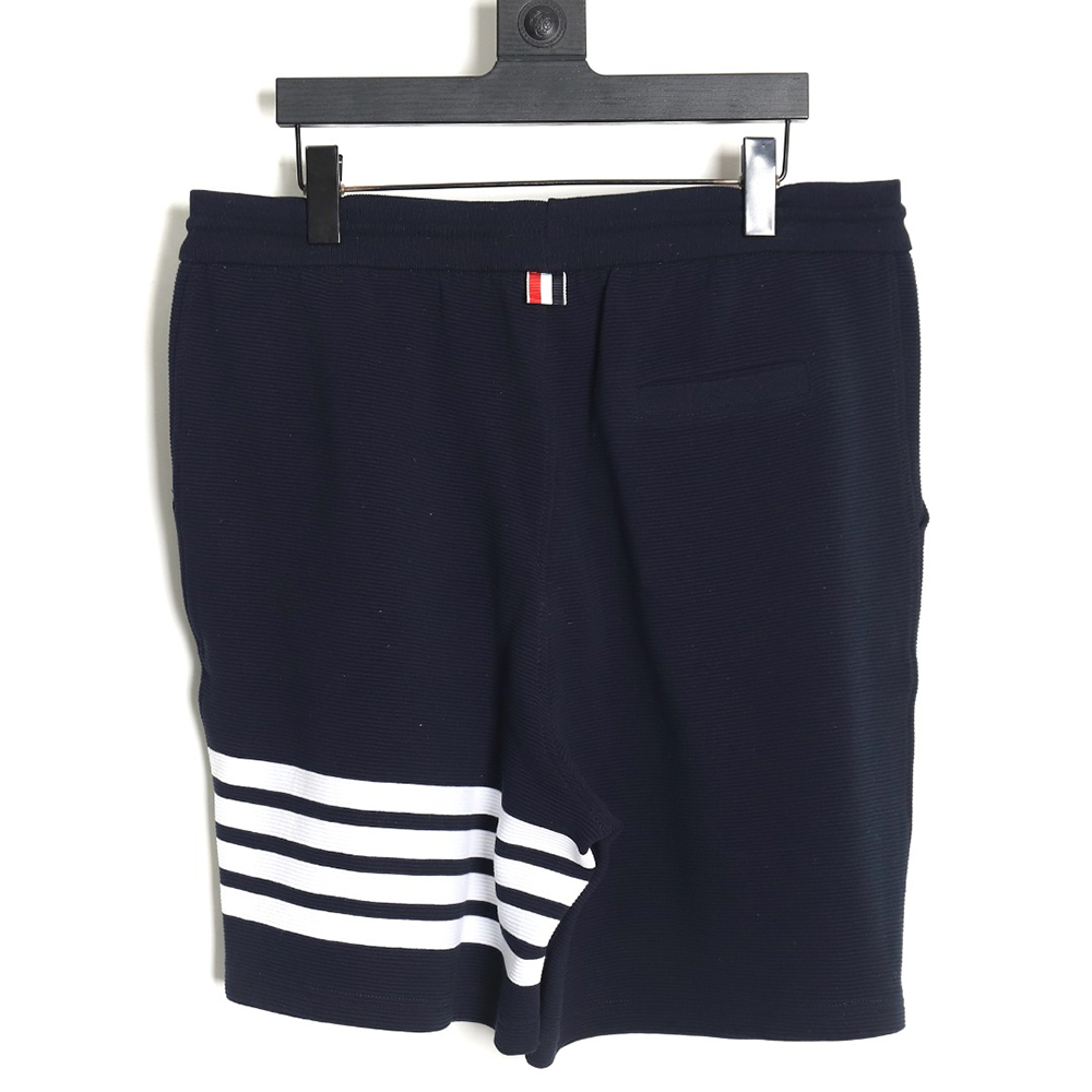 Thom Browne ripple waffle shorts TSK1