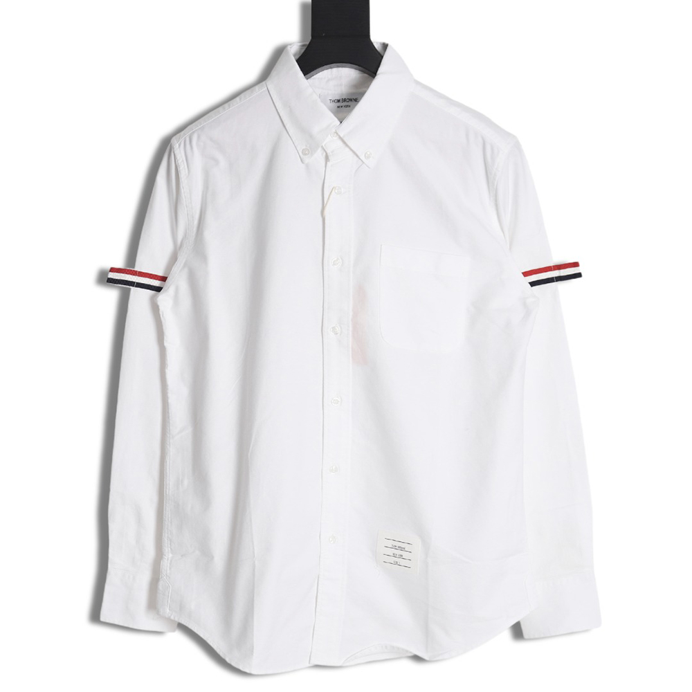 Thom Browne Double Sleeve Logo Shirt