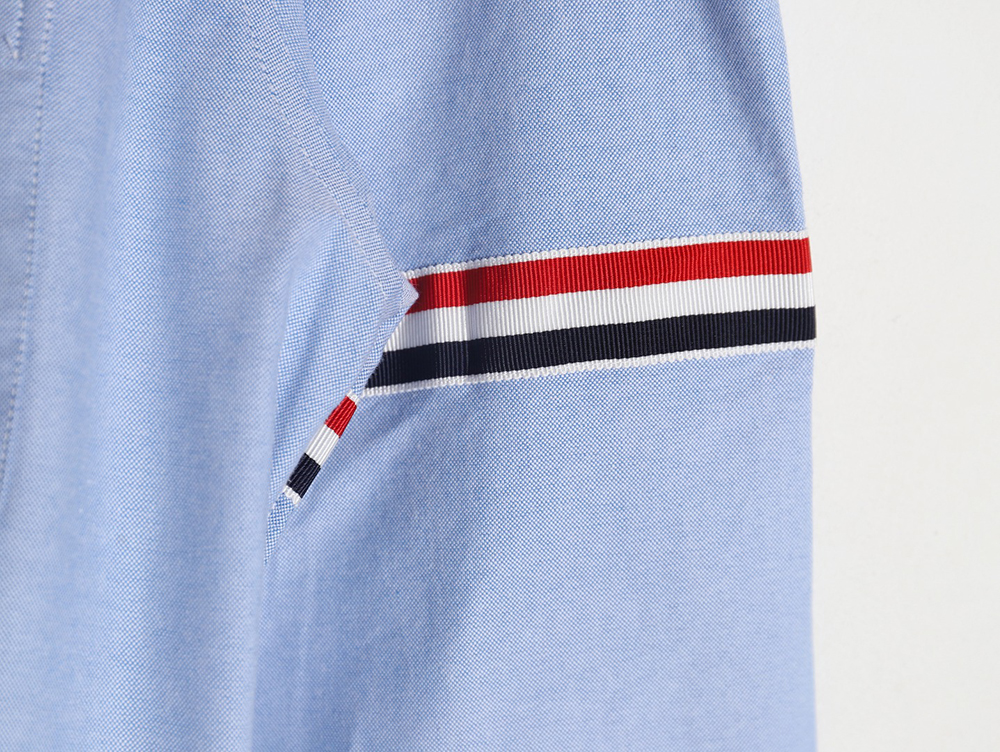 Thom Browne Double Sleeve Logo Shirt TSK1