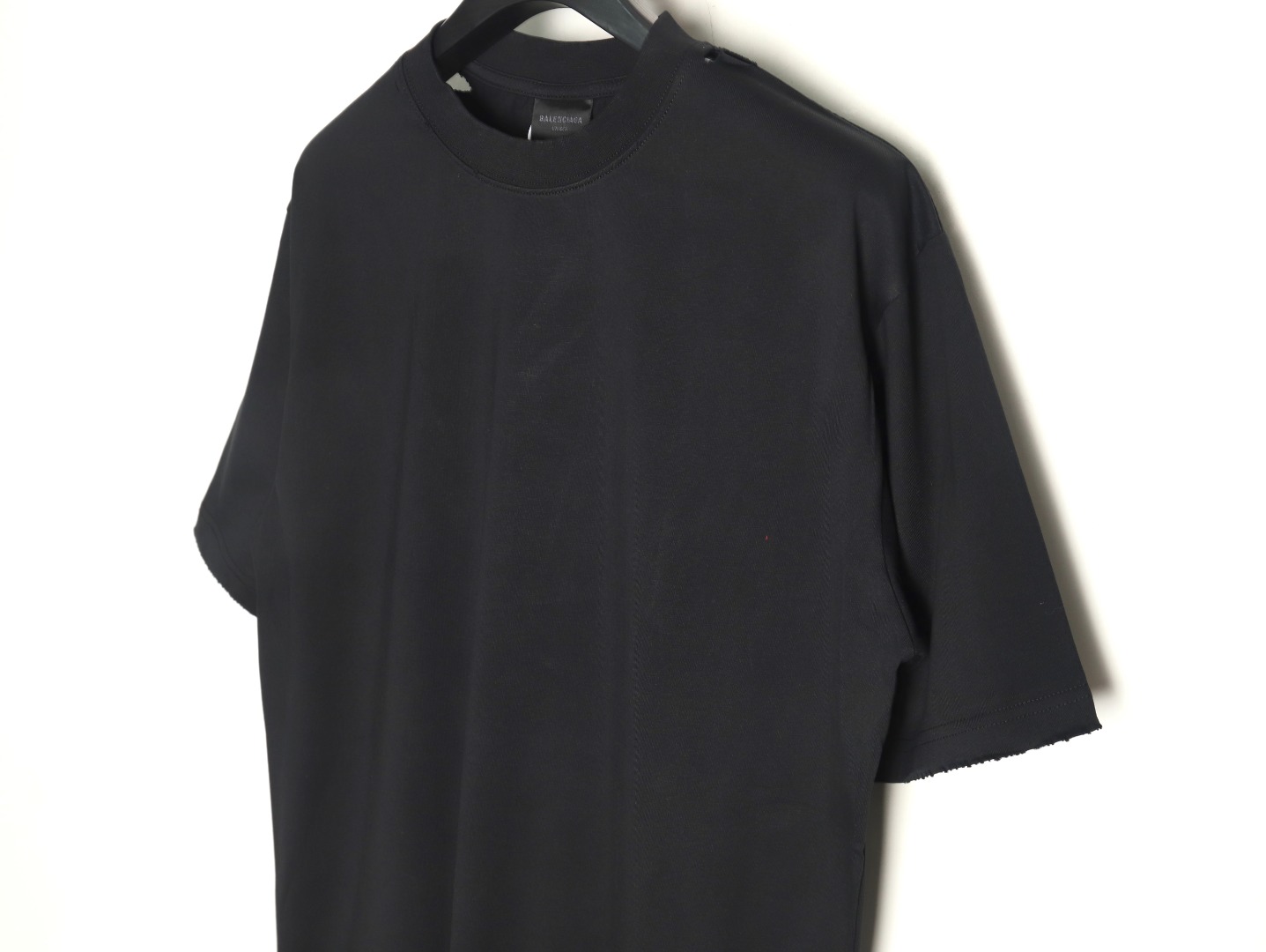 Ba*len*cia*ga tape print short sleeve t-shirt