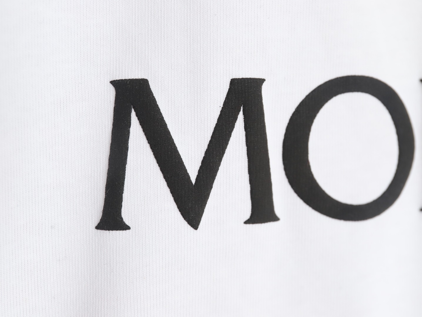 Moncler letter logo short sleeve T-shirt