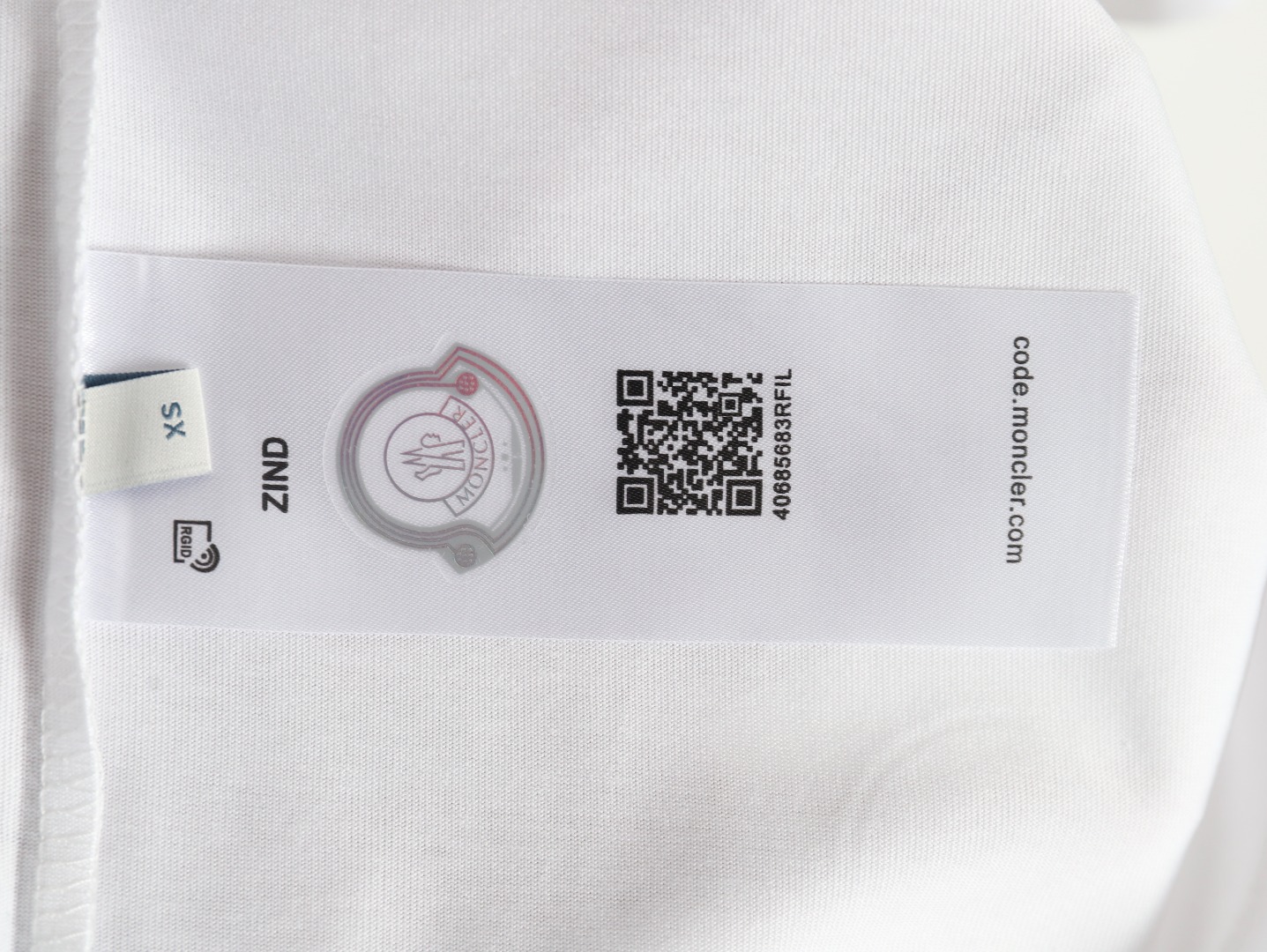 Moncler letter logo short sleeve T-shirt