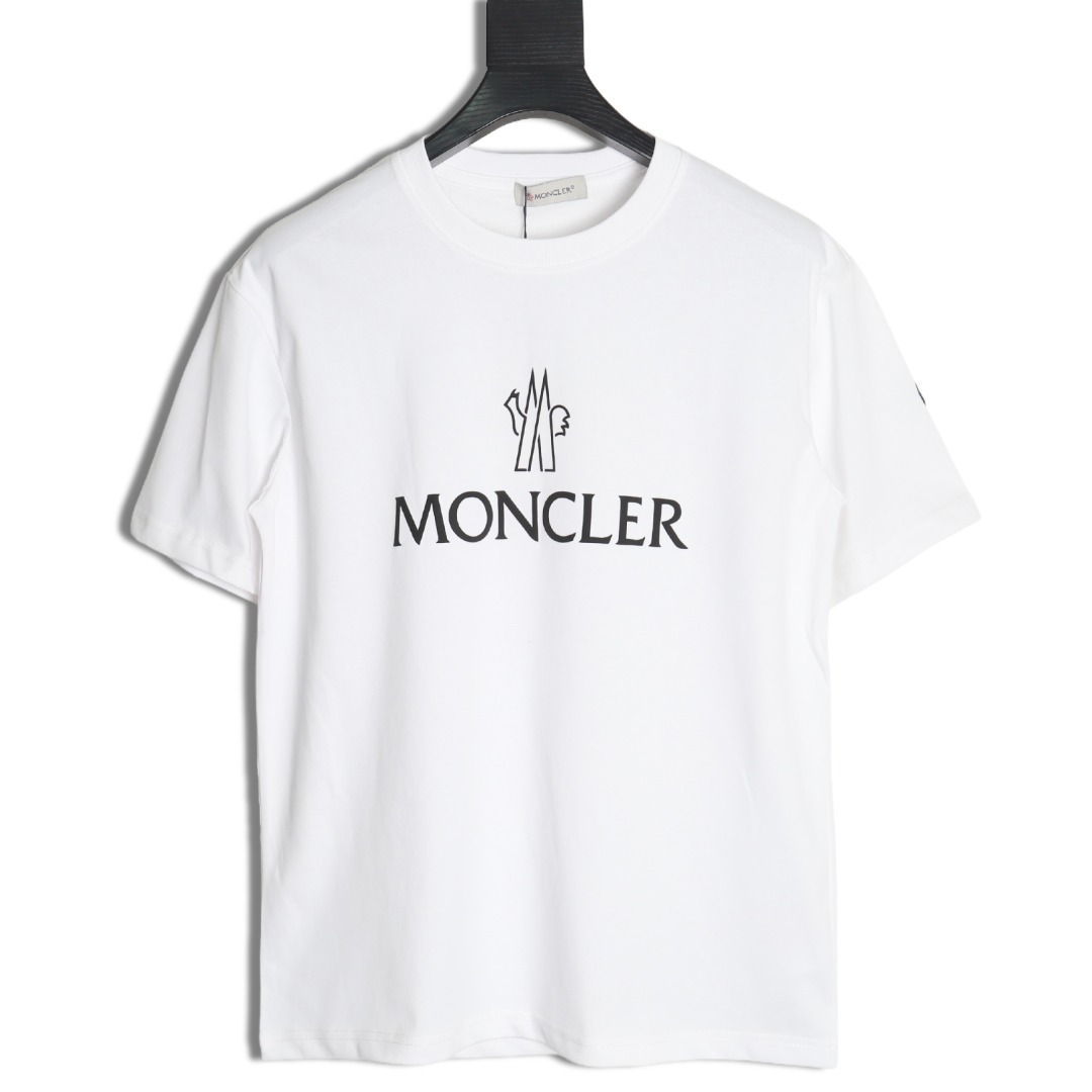 Moncler letter logo short sleeve T-shirt