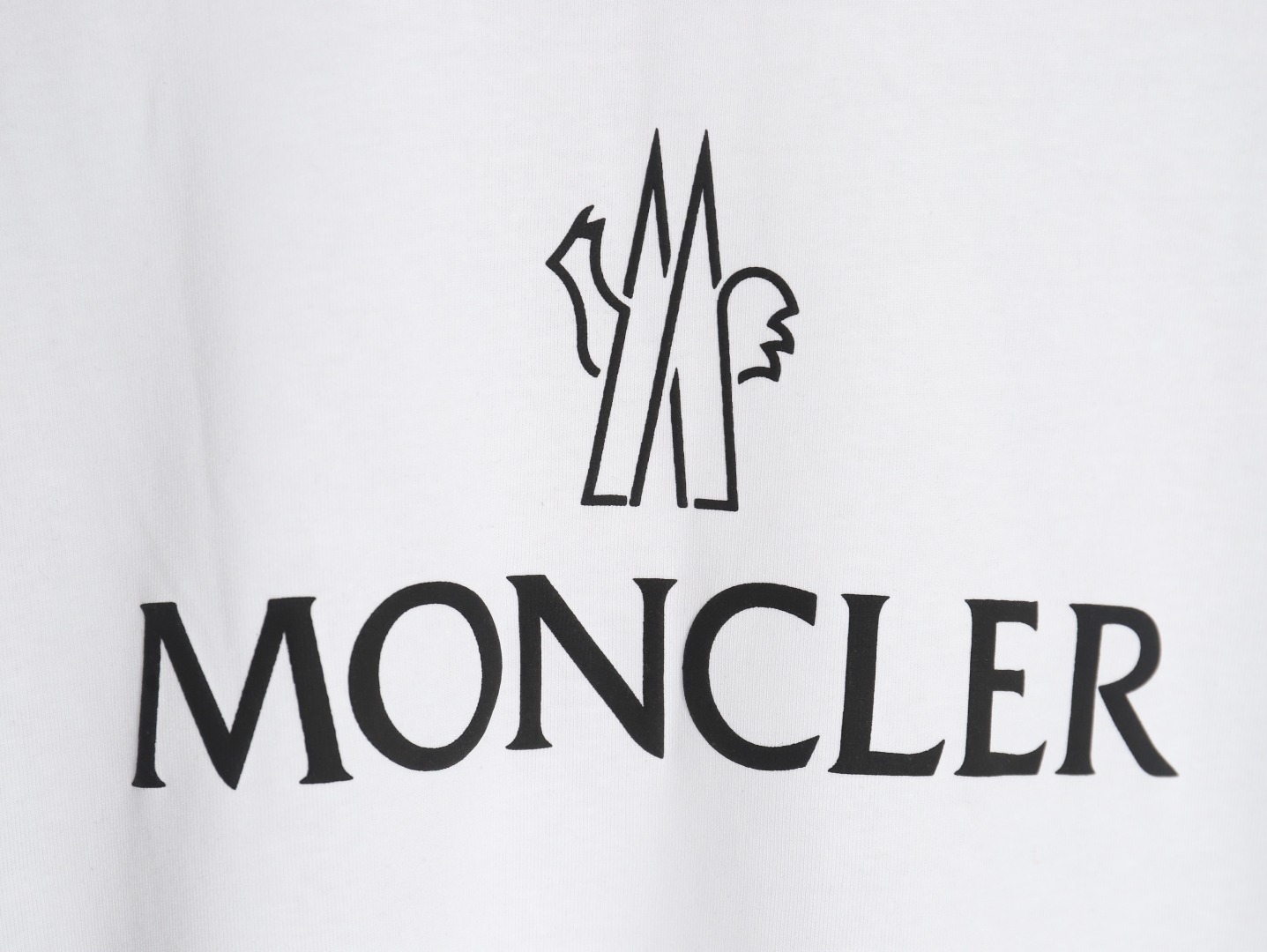Moncler letter logo short sleeve T-shirt