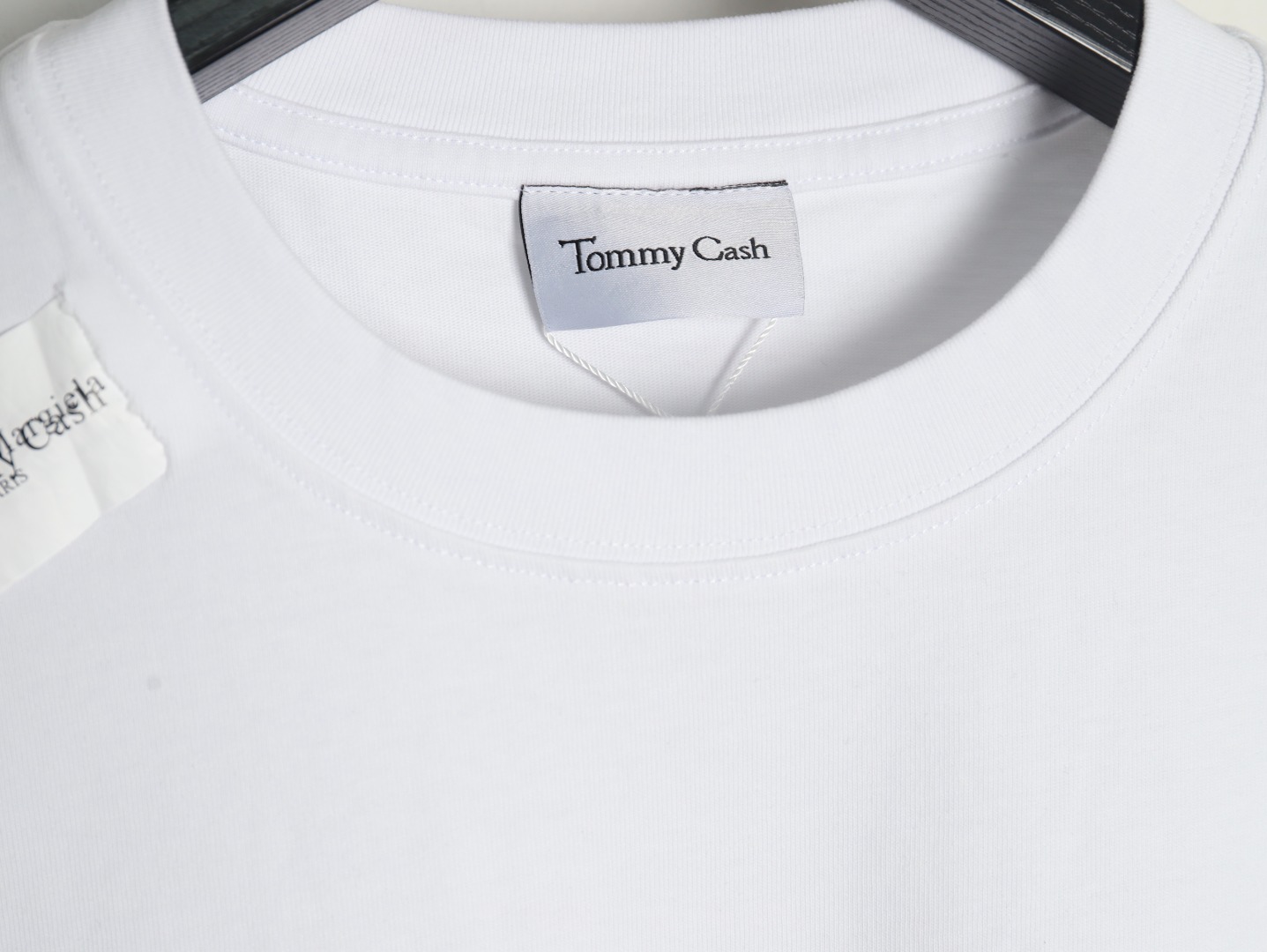 ma*s*n Ma*i*la & tommy cash embroidered logo crew neck short sleeve t-shirt