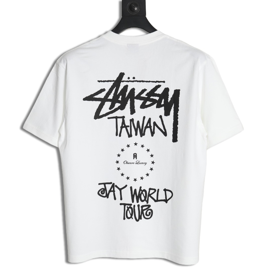 Stussy JAY Tour Concert Collaboration T-shirt