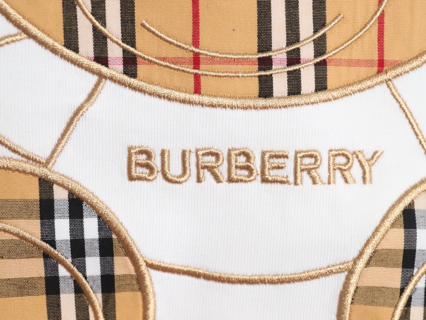 B**rry bear embroidered chest t-shirt