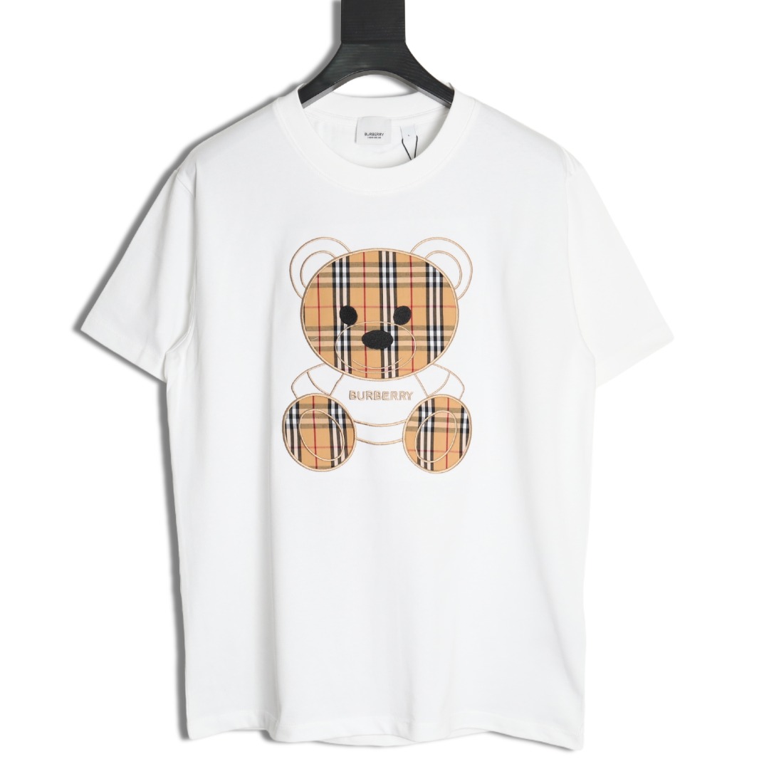 B**rry bear embroidered chest t-shirt