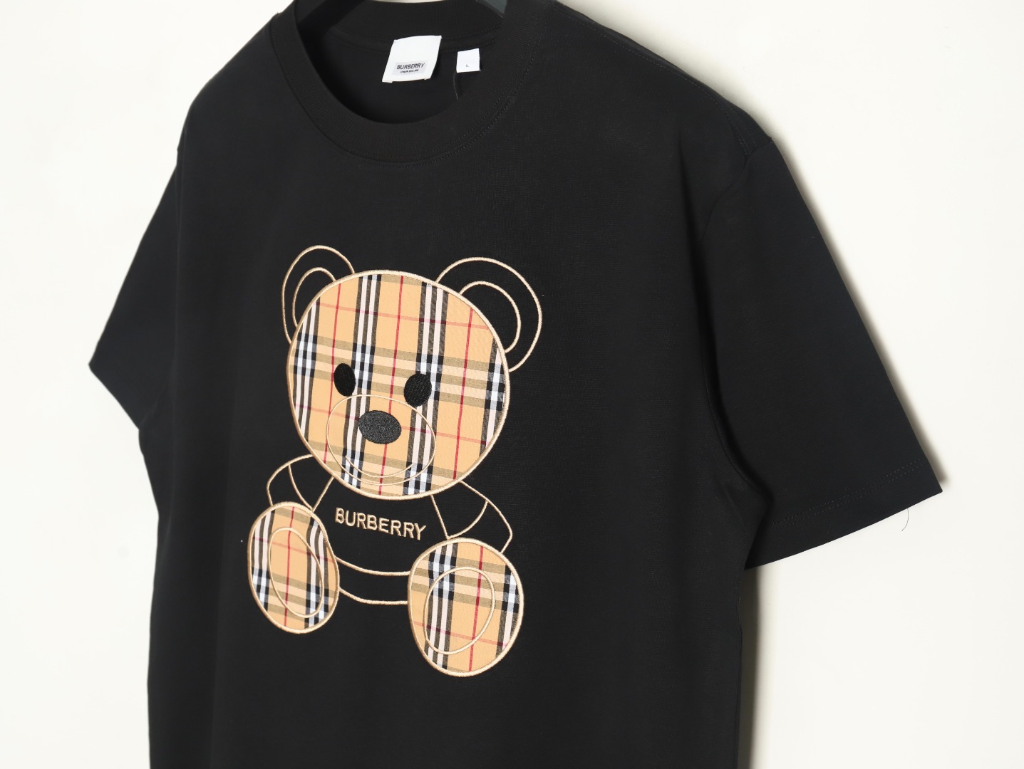 B**rry bear embroidered chest t-shirt tsk1