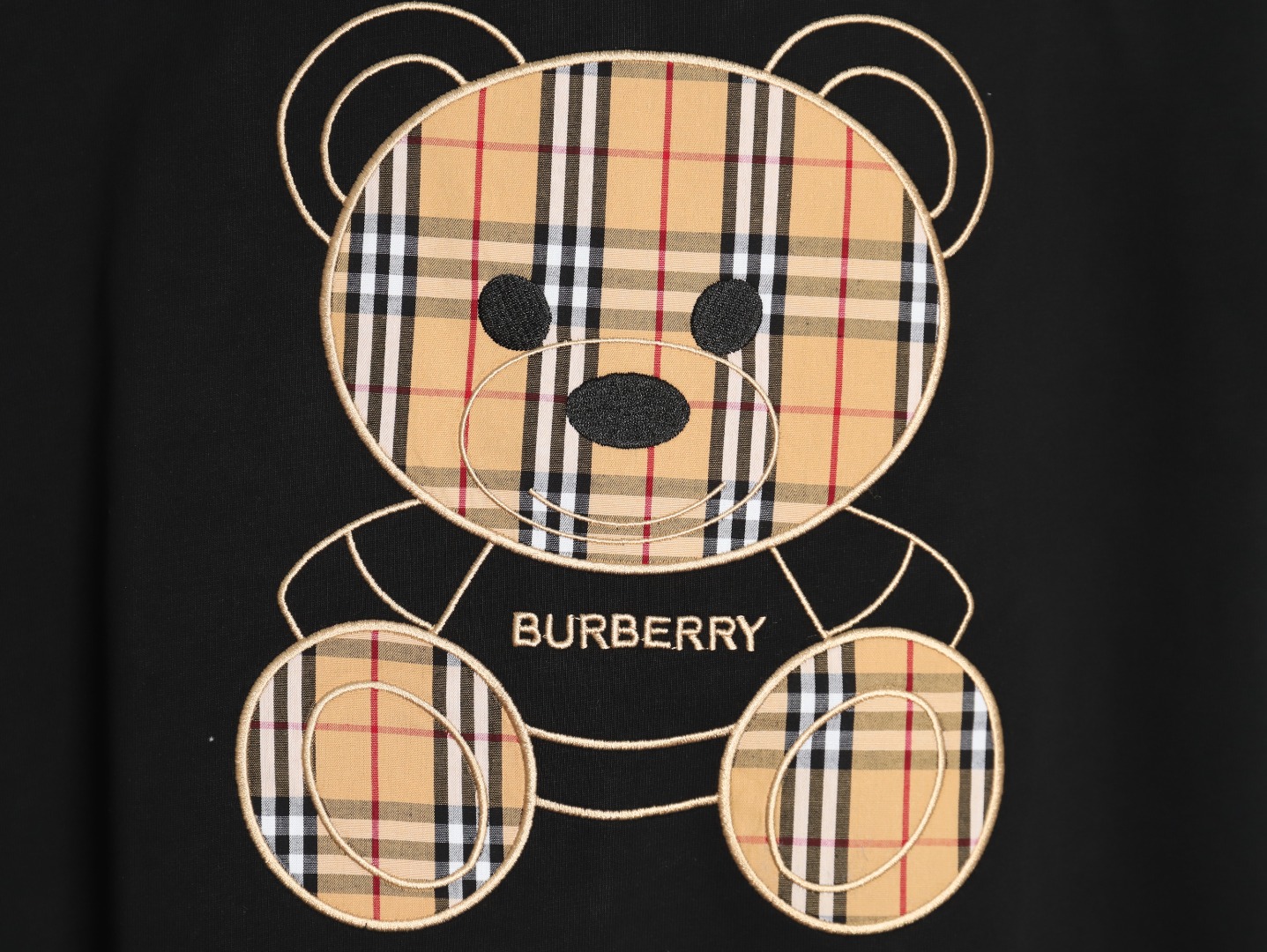 B**rry bear embroidered chest t-shirt tsk1