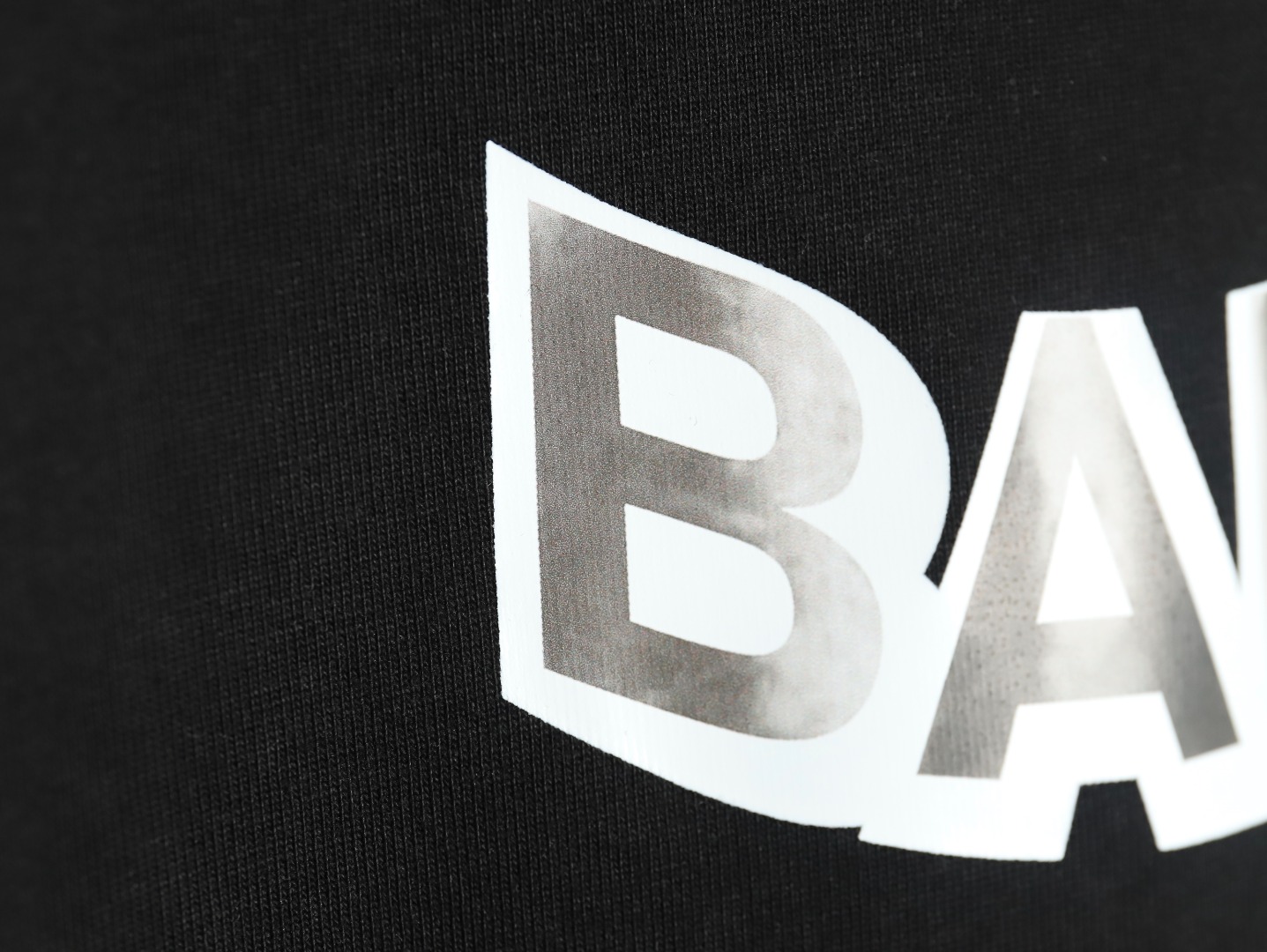 Ba*len*cia*ga twisted letters short sleeve t-shirt tsk1