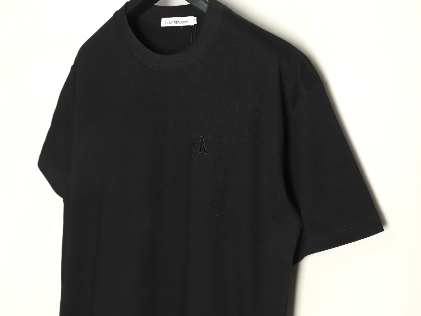 Calvin Klein small embroidery back print short sleeves TSK1