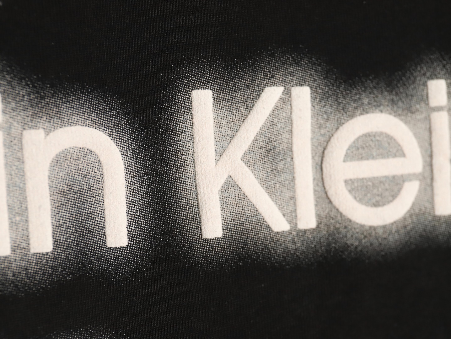 Calvin Klein small embroidery back print short sleeves TSK1