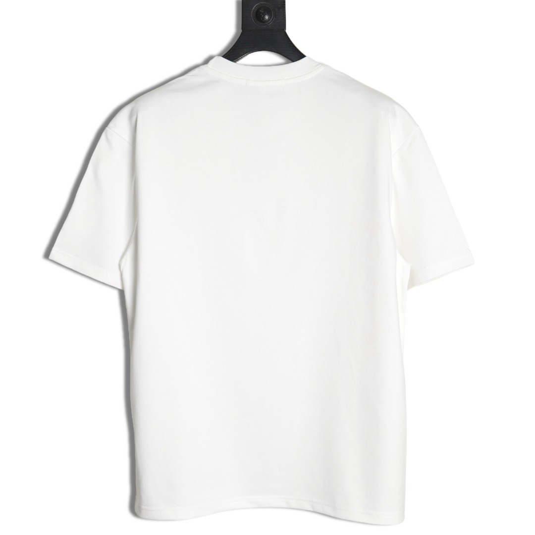 Calvin Klein logo silicone print short sleeves
