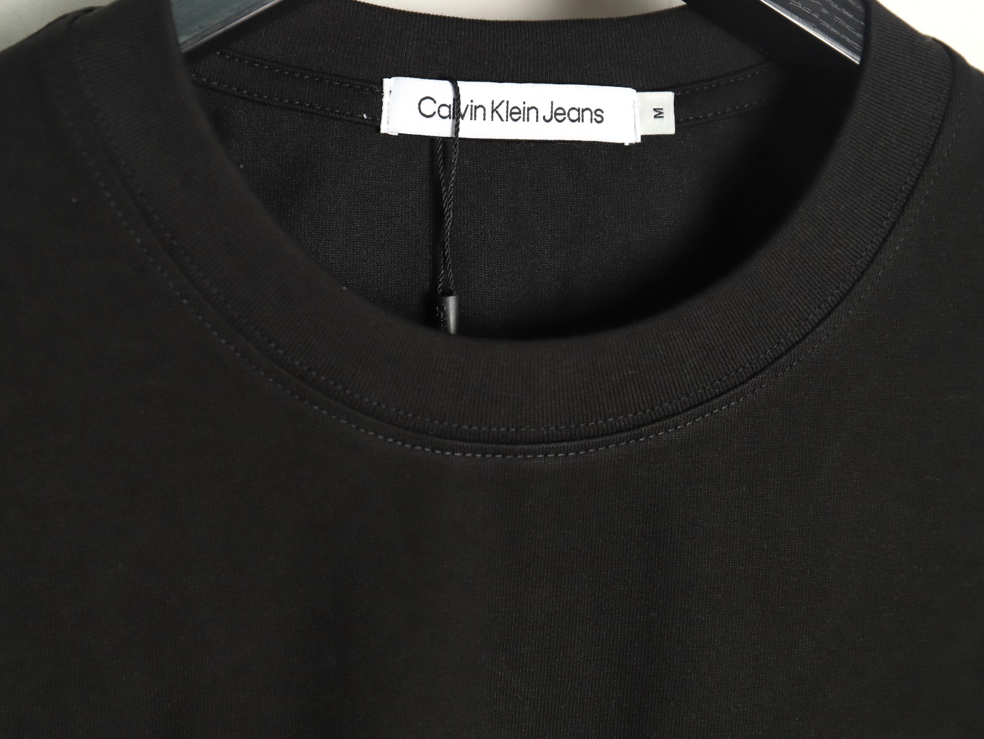 Calvin Klein logo silicone print short sleeves TSK1