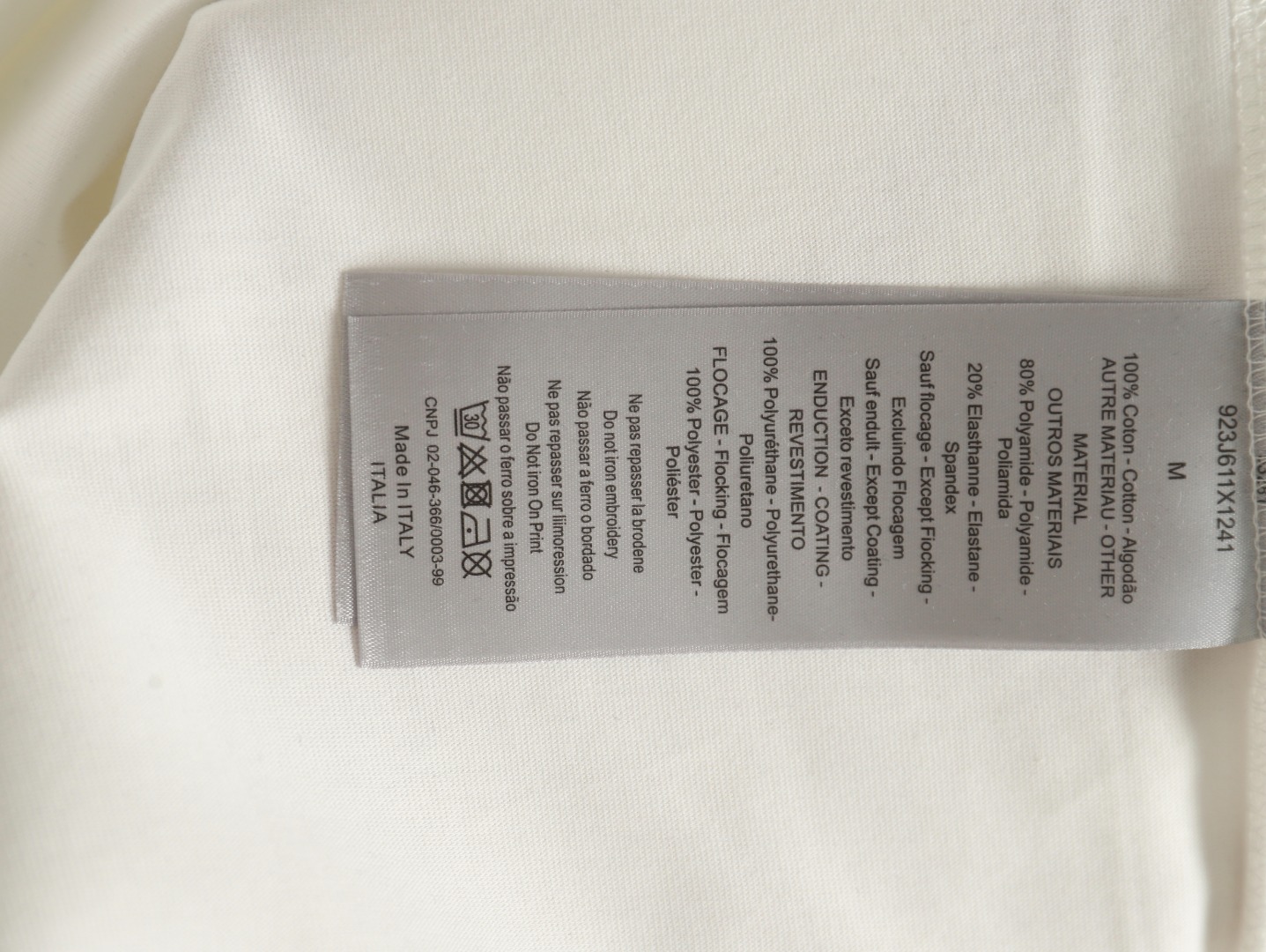 D*or classic cd embroidered letter short sleeve