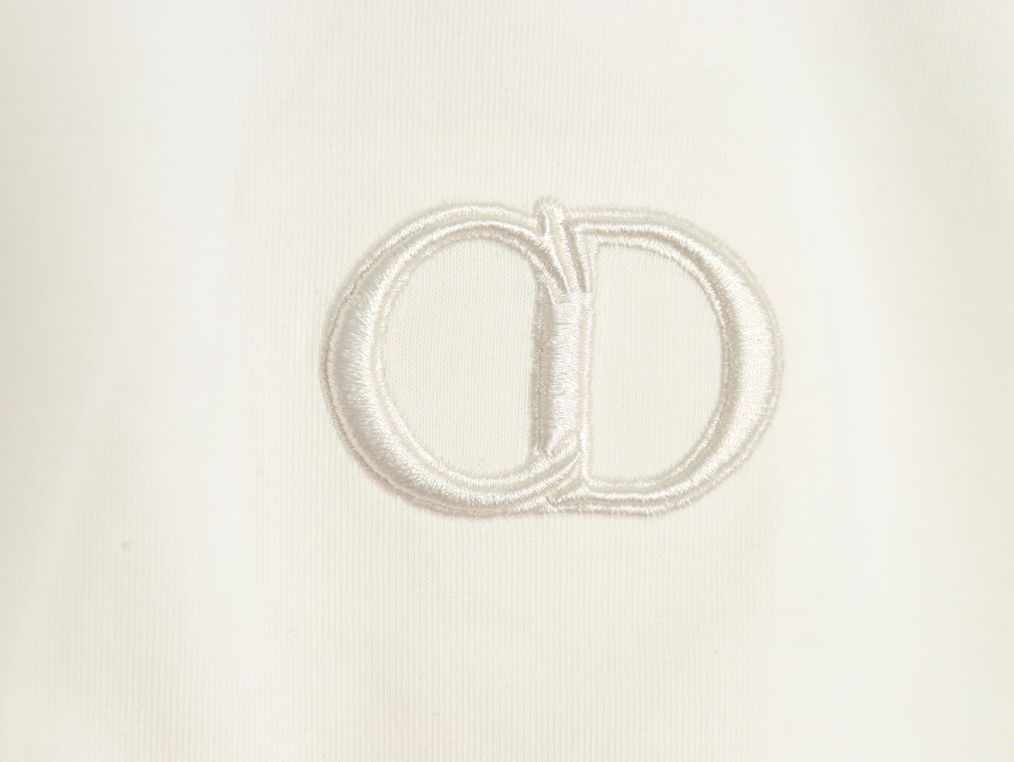 D*or classic cd embroidered letter short sleeve