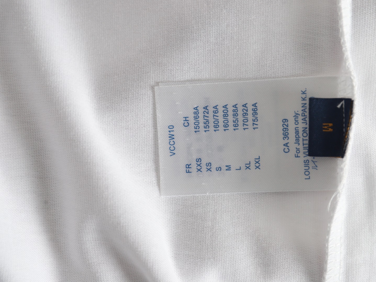 l0*is V*t0n ink smudged letters printed short sleeves