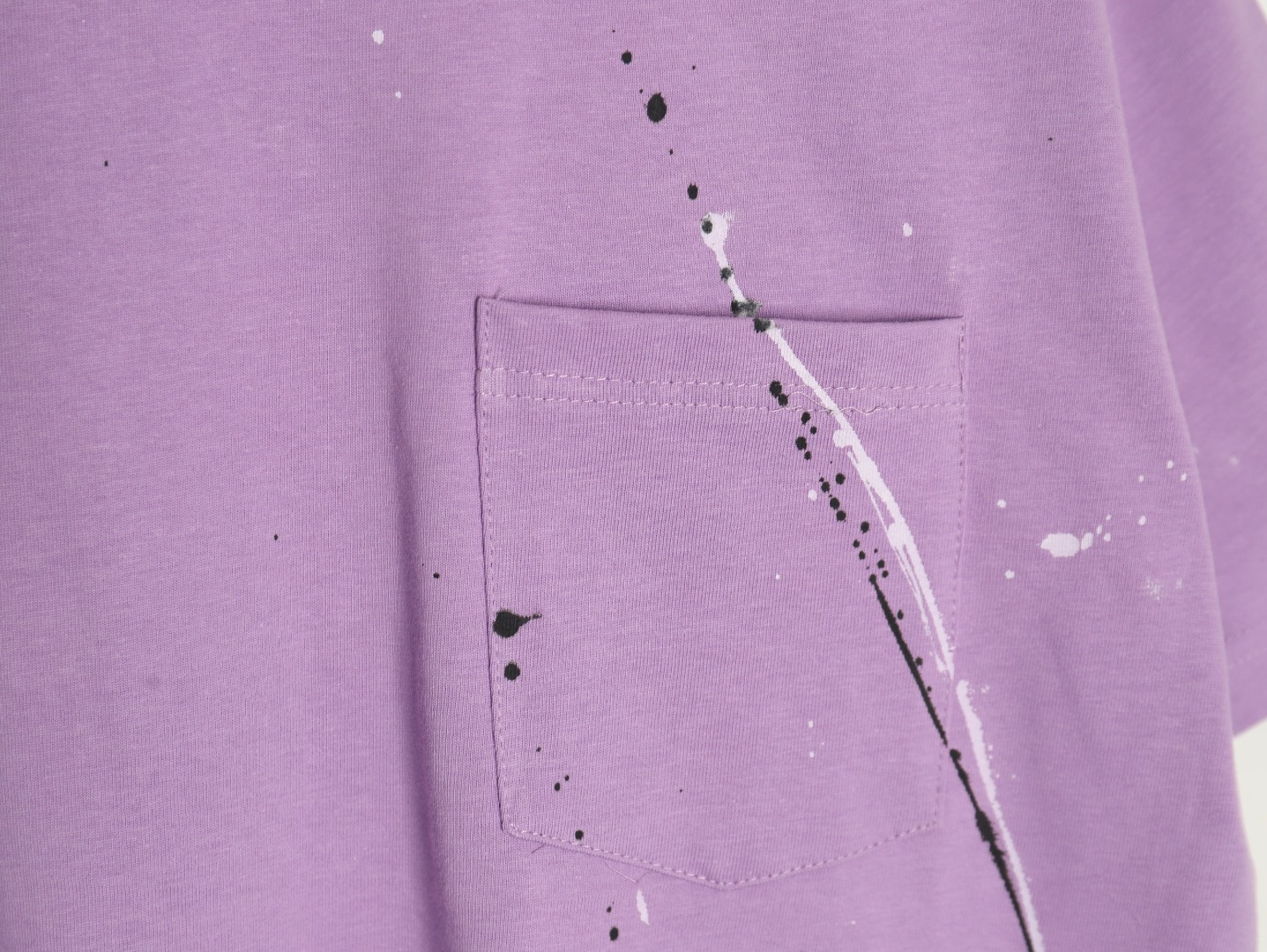 ma*s*n Ma*i*la splash print short-sleeved t-shirt tsk1