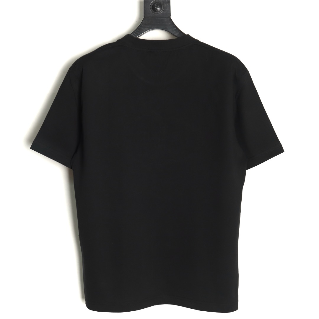 Pra*a hand-painted badge 3d embroidery short sleeves tsk1