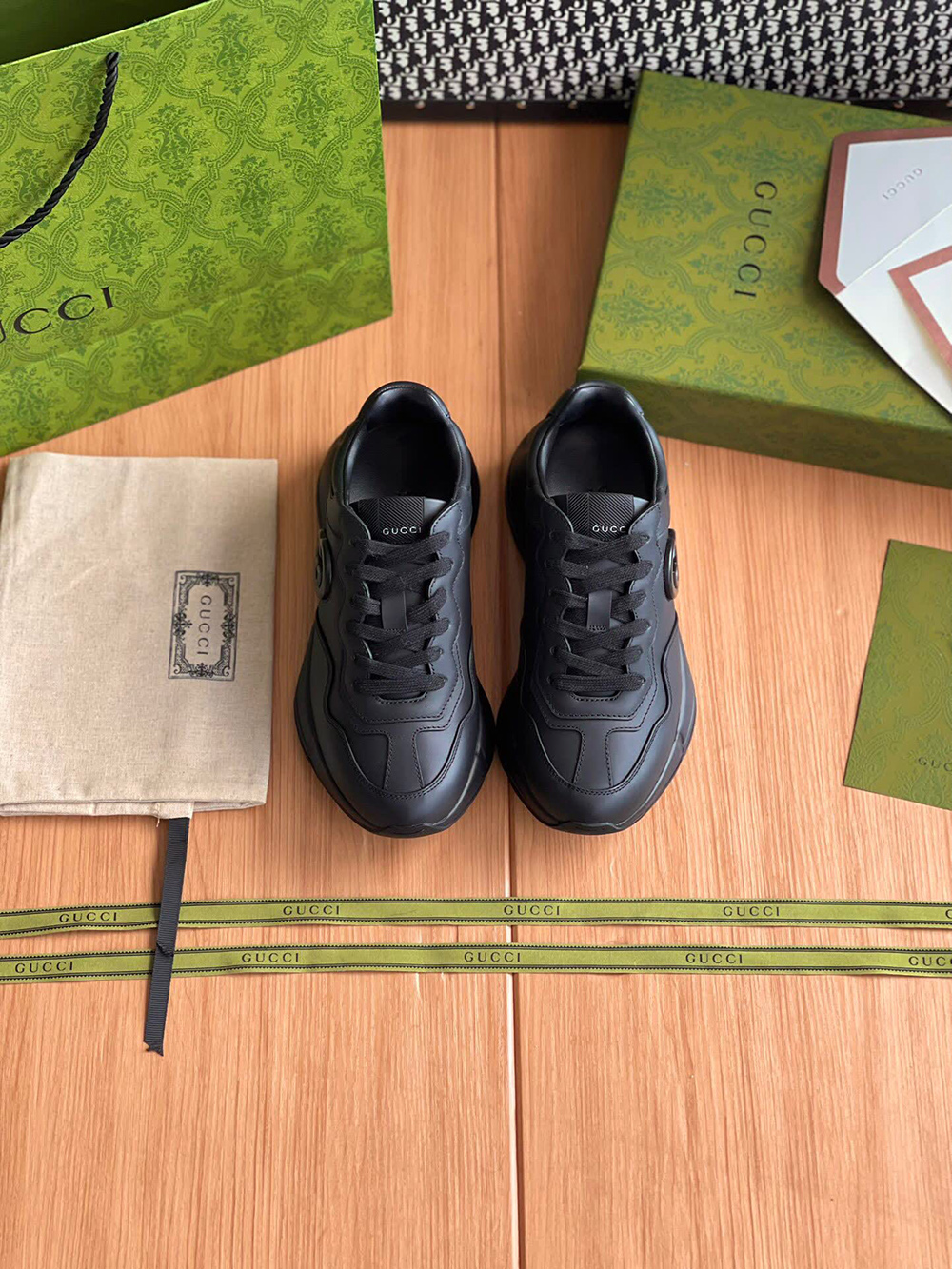 G*u*i gg rhyton retro casual sneakers