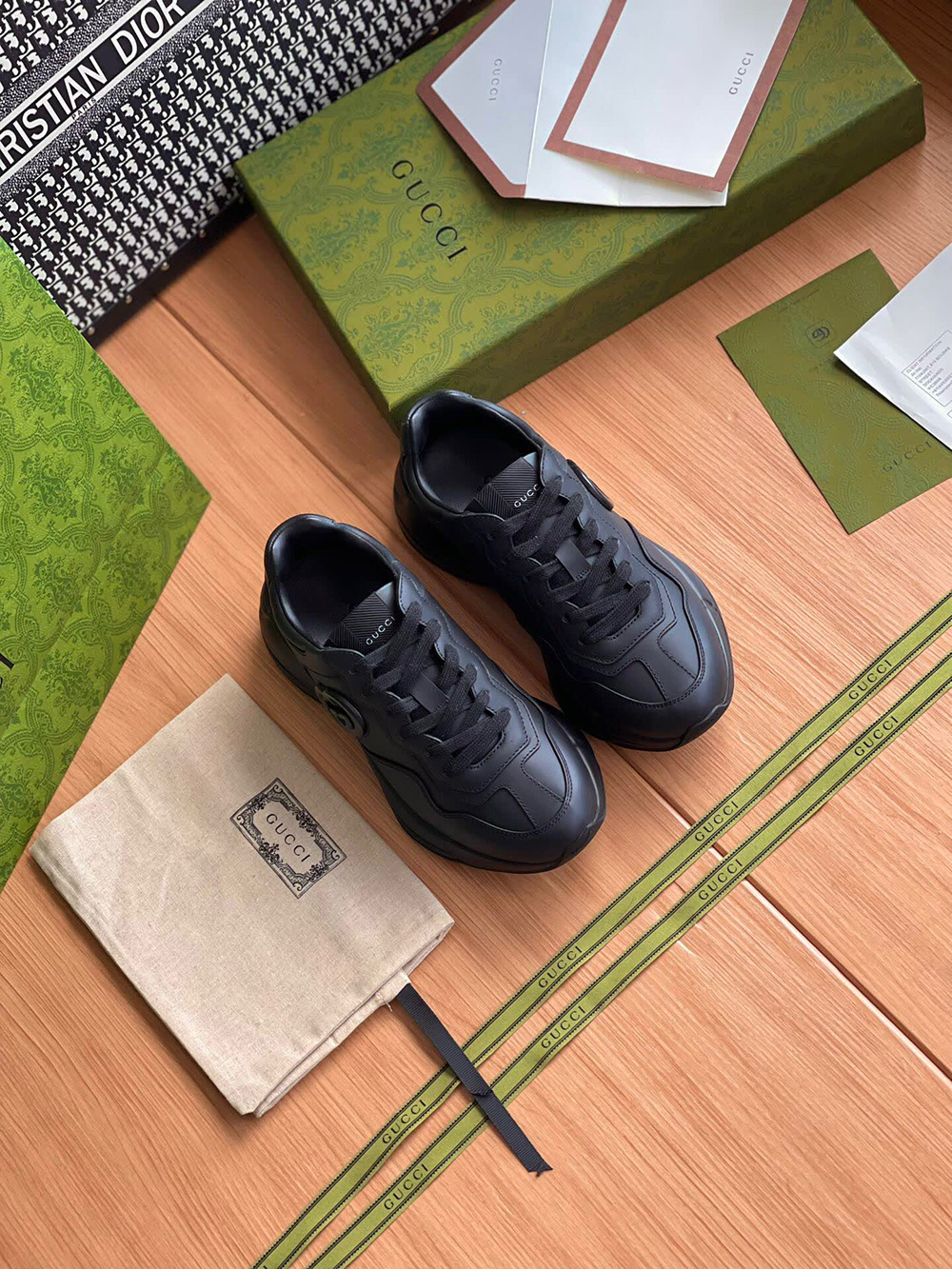 G*u*i gg rhyton retro casual sneakers