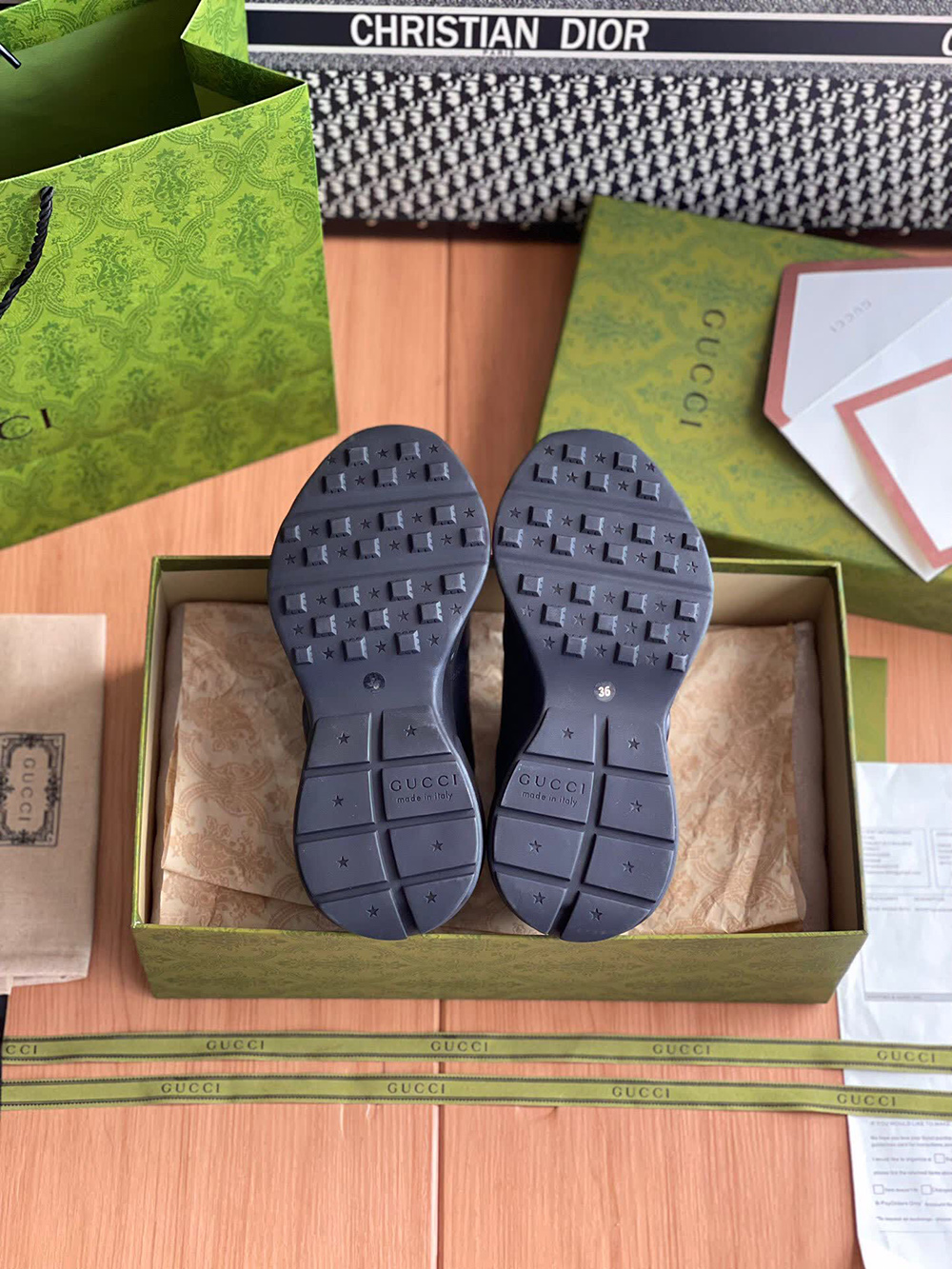 G*u*i gg rhyton retro casual sneakers