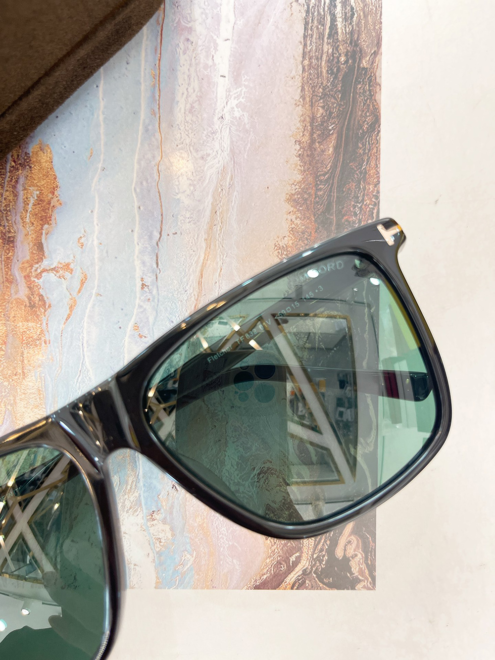 Tom Ford Eyewear Fletcher Square Frame Sunglasses FT0832N