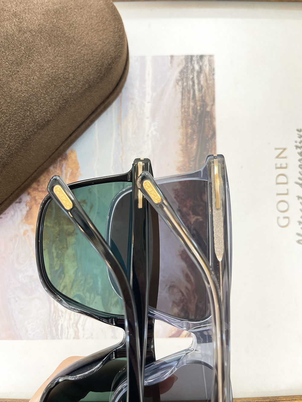 Tom Ford Eyewear Fletcher Square Frame Sunglasses FT0832N