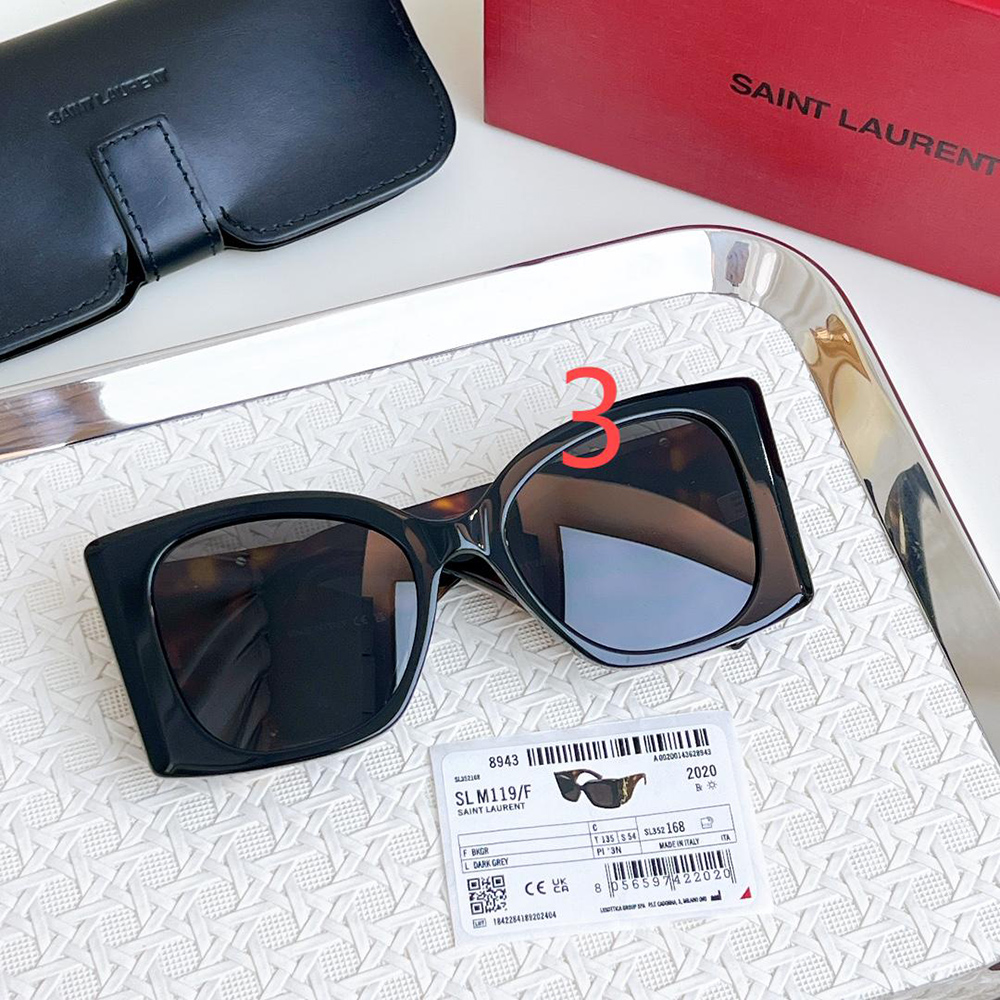 Sa**t Lau*nt oversized sunglasses m119f