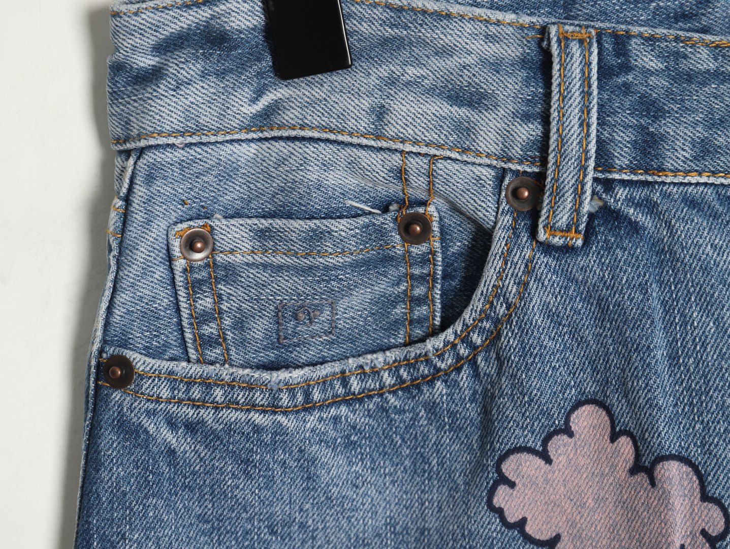 Acne Studios Diverse Graffiti Jeans